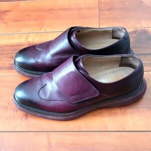 Salvatore Ferragamo “Lester” Gancini Leather Loafers